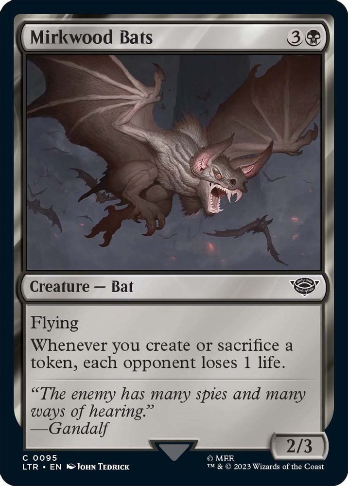 Mirkwood Bats · 95 · LTR · Non-foil