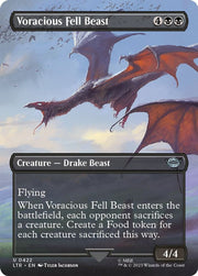Voracious Fell Beast (Borderless) · 422 · LTR · Non-foil