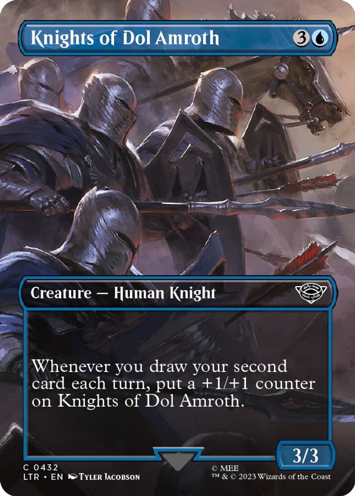 Knights of Dol Amroth (Borderless) · 432 · LTR · Non-foil