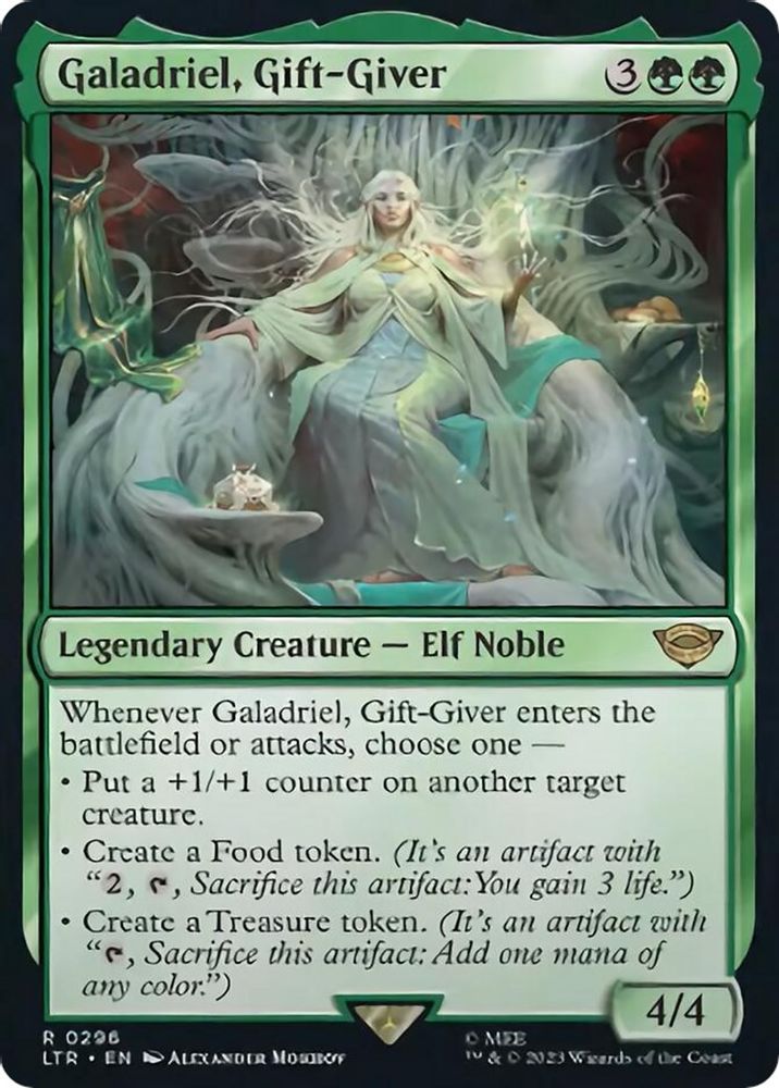 Galadriel, Gift-Giver · 296 · Universes Beyond: The Lord of the Rings: Tales of Middle-earth · Non-foil