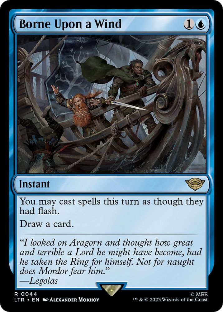 Borne Upon a Wind · 44 · LTR · Non-foil