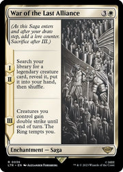War of the Last Alliance · 36 · Universes Beyond: The Lord of the Rings: Tales of Middle-earth · Non-foil