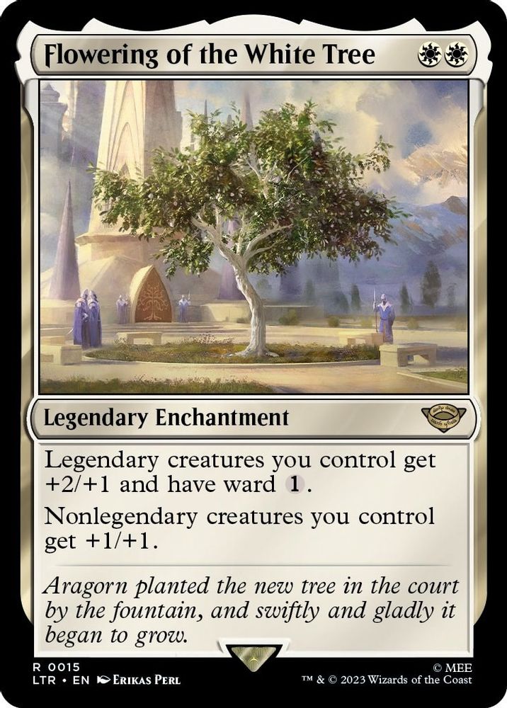Flowering of the White Tree · 15 · Universes Beyond: The Lord of the Rings: Tales of Middle-earth · Non-foil