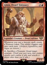 Gloin, Dwarf Emissary · 132 · LTR · Non-foil