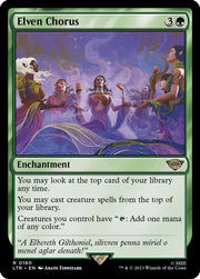 Elven Chorus · 160 · Universes Beyond: The Lord of the Rings: Tales of Middle-earth · Non-foil