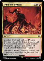 Wake the Dragon · 74 · Commander: The Lord of the Rings: Tales of Middle-earth · Non-foil