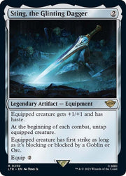 Sting, the Glinting Dagger · 250 · Universes Beyond: The Lord of the Rings: Tales of Middle-earth · Non-foil
