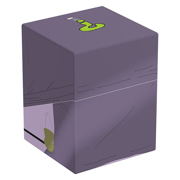 Squaroes 100+ Boulder: South Park: Fractured but Whole - Mysterion (PREORDER) - Purple rectangular deck box with green question mark symbol and subtle line details.