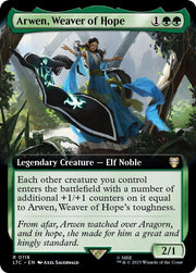Arwen, Weaver of Hope (Extended Art) · 118 · Commander: The Lord of the Rings: Tales of Middle-earth · Non-foil