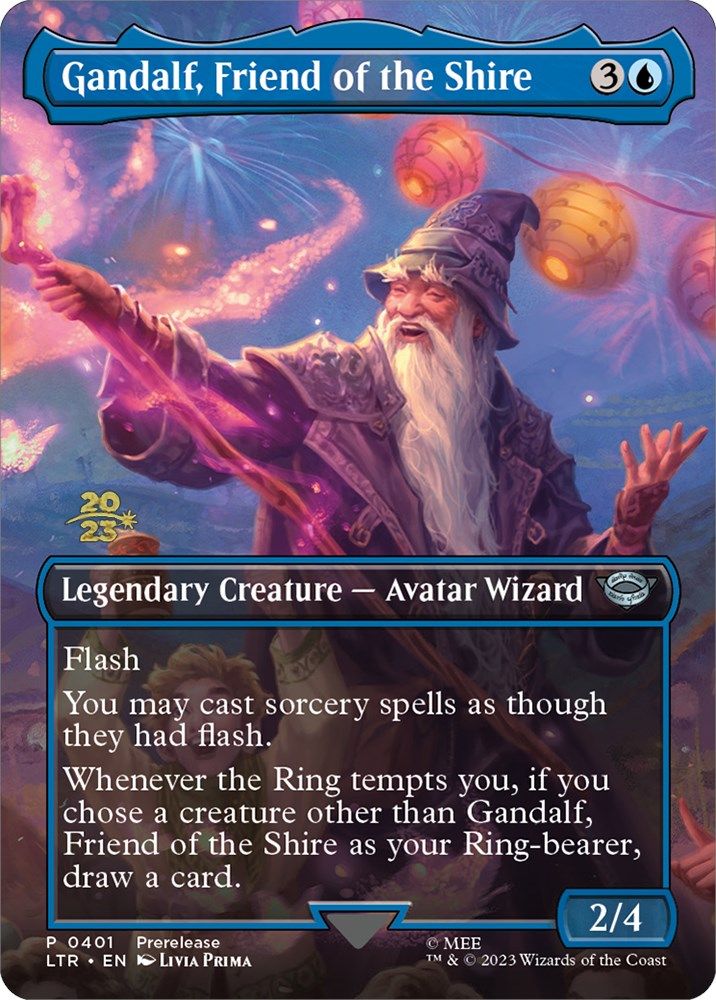 Gandalf, Friend of the Shire · 401 · PAFR · Foil