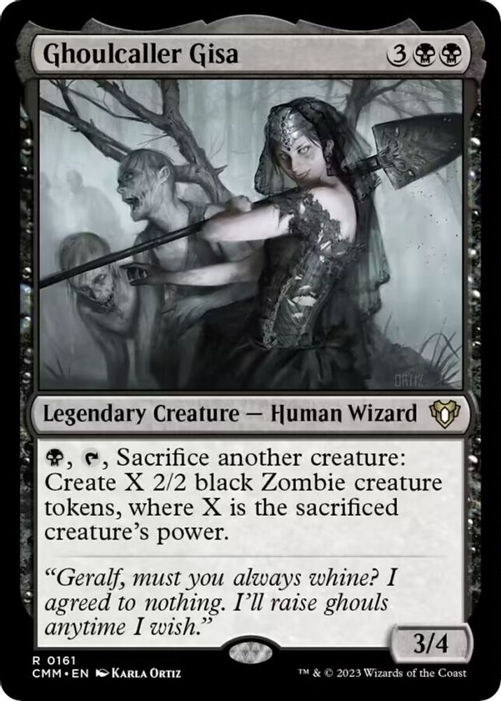 Ghoulcaller Gisa · 161 · CMM · Non-foil