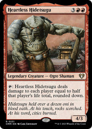Heartless Hidetsugu · 231 · Commander Masters · Non-foil