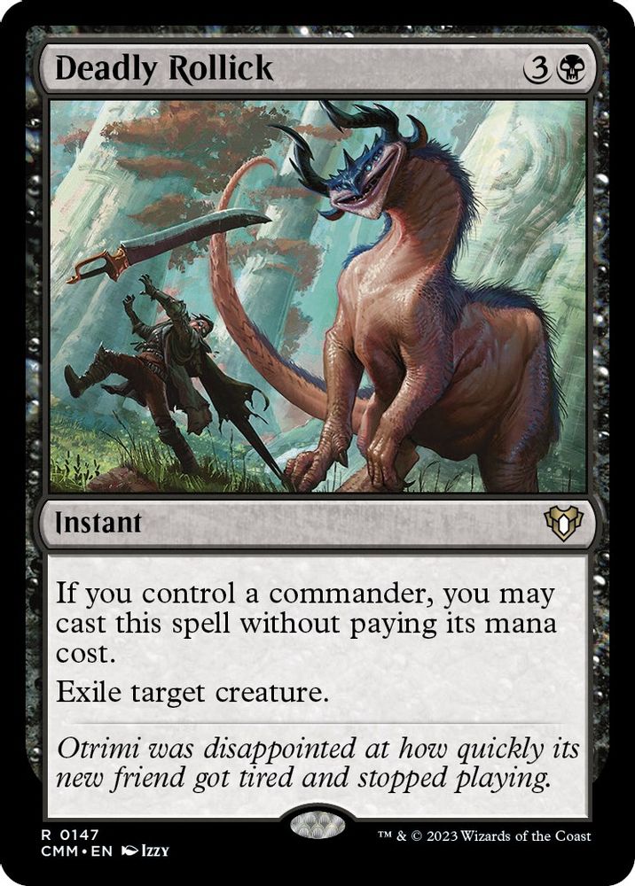Deadly Rollick · 147 · Commander Masters · Non-foil