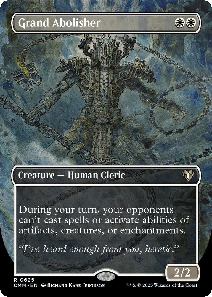 Grand Abolisher (Borderless) · 625 · CMM · Foil