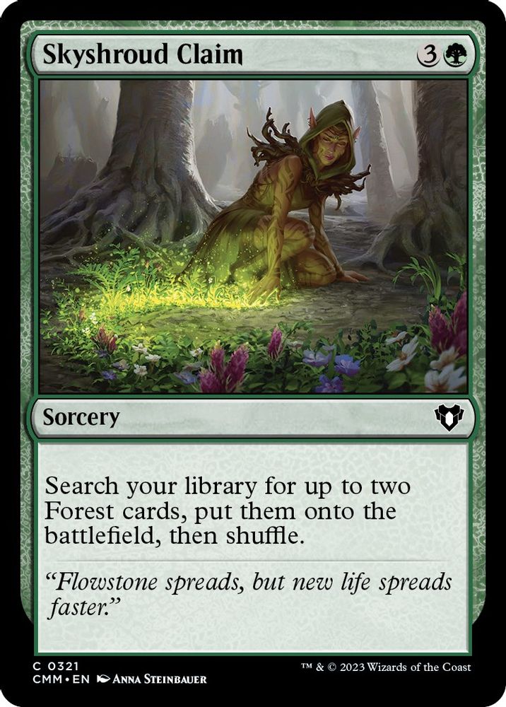 Skyshroud Claim · 321 · CMM · Non-foil