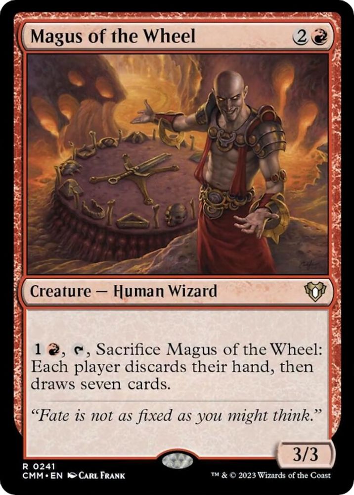 Magus of the Wheel · 241 · Commander Masters · Non-foil