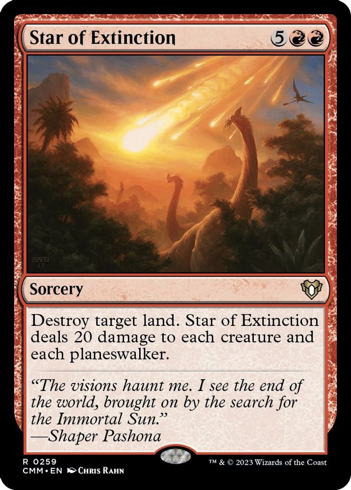 Star of Extinction · 259 · CMM · Non-foil