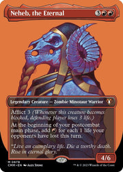 Neheb, the Eternal (Borderless) · 678 · Commander Masters · Non-foil