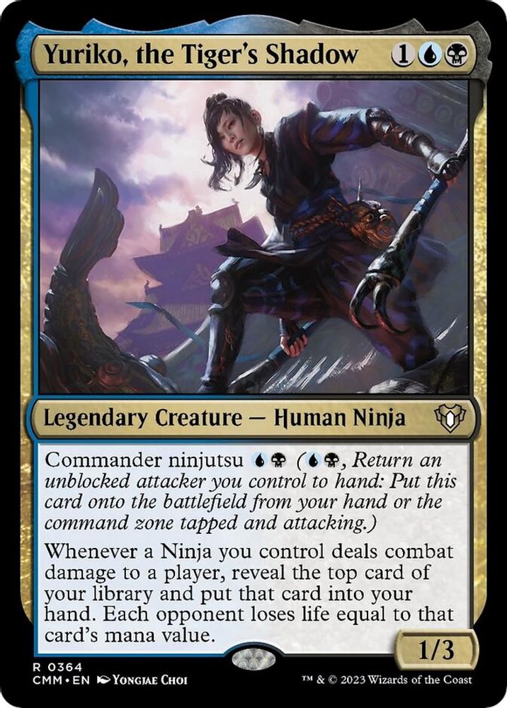 Yuriko, the Tiger's Shadow · 364 · CMM · Non-foil