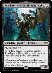 Razaketh, the Foulblooded · 181 · Commander Masters · Non-foil