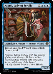 Azami, Lady of Scrolls · 74 · CMM · Non-foil