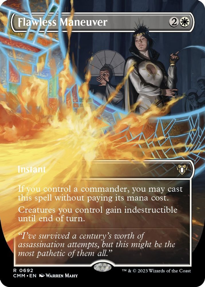 Flawless Maneuver (Borderless) · 692 · CMM · Foil