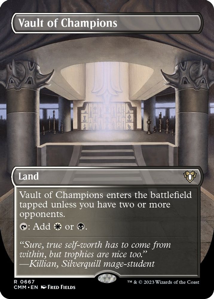 Vault of Champions (Borderless) · 667 · CMM · Non-foil
