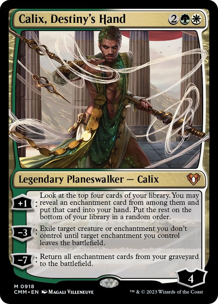 Calix, Destiny's Hand · 918 · Commander Masters · Non-foil