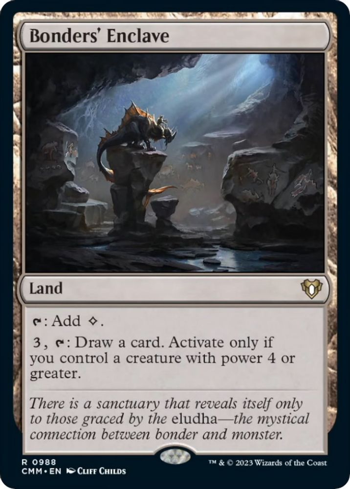 Bonders' Enclave · 988 · CMM · Non-foil