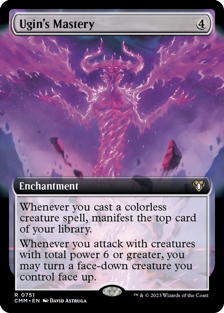 Ugin's Mastery (Extended Art) · 751 · CMM · Non-foil