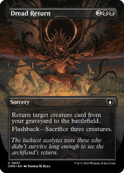 Dread Return (Borderless) · 637 · CMM · Non-foil