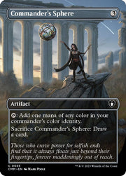 Commander's Sphere (Borderless) · 655 · Commander Masters · Non-foil