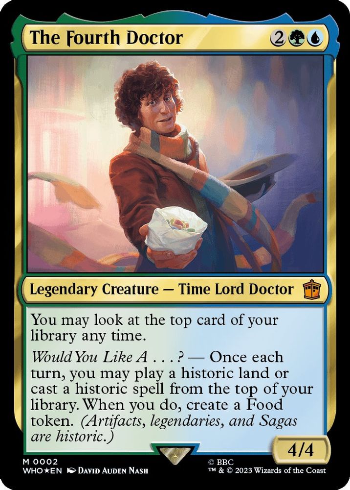 The Fourth Doctor · 2 · Universes Beyond: Doctor Who · Foil