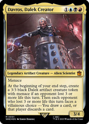Davros, Dalek Creator · 1 · Universes Beyond: Doctor Who · Foil
