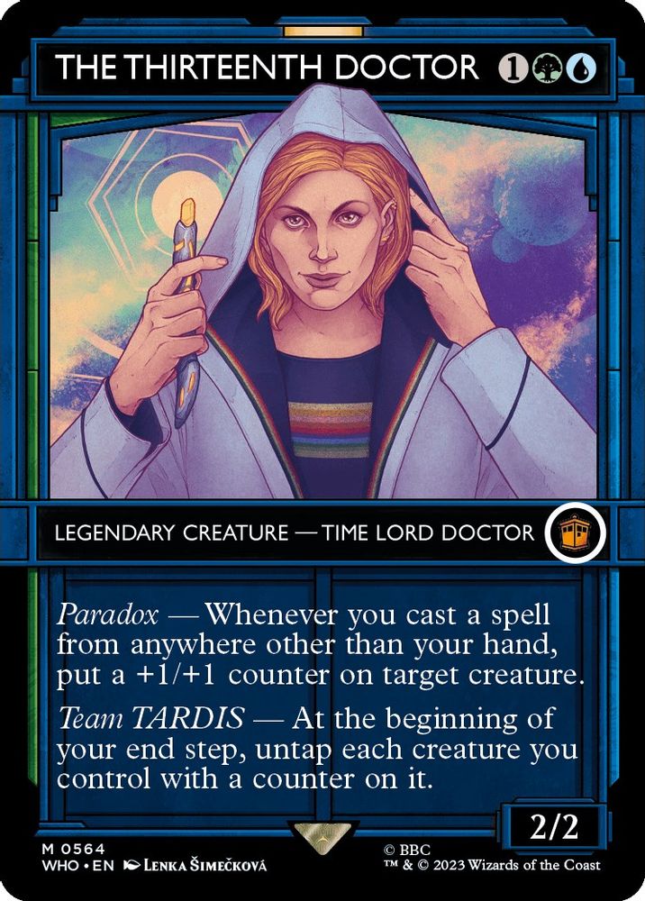 The Thirteenth Doctor (Showcase) · 564 · WHO · Foil