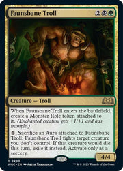 Faunsbane Troll · 203 · Wilds of Eldraine · Non-foil