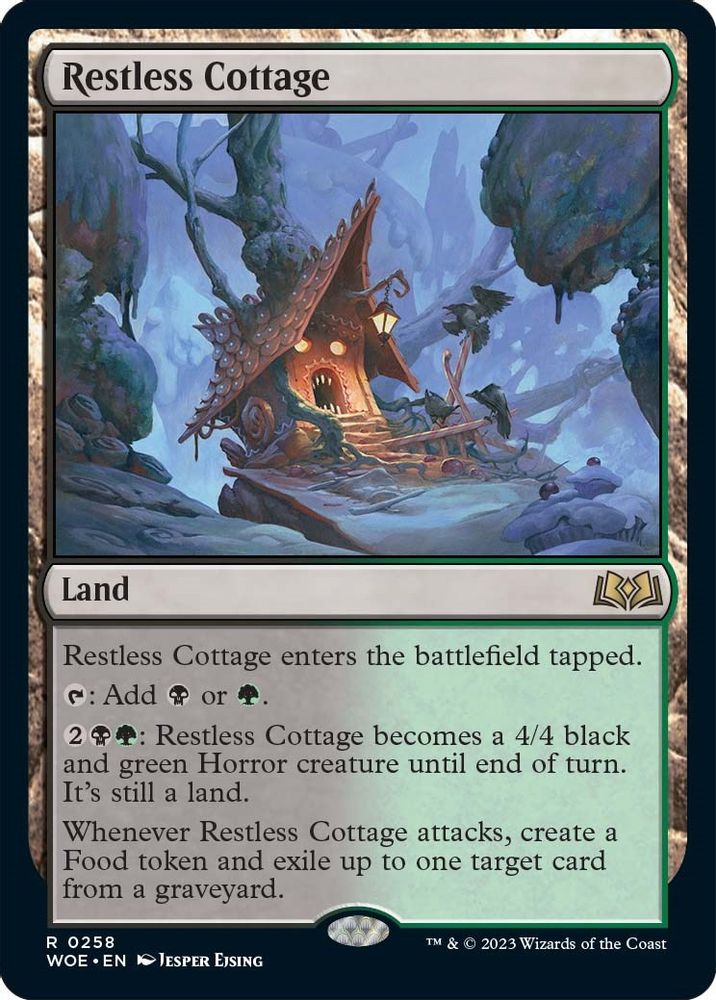 Restless Cottage · 258 · Wilds of Eldraine · Non-foil
