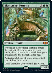 Blossoming Tortoise · 163 · Wilds of Eldraine · Non-foil