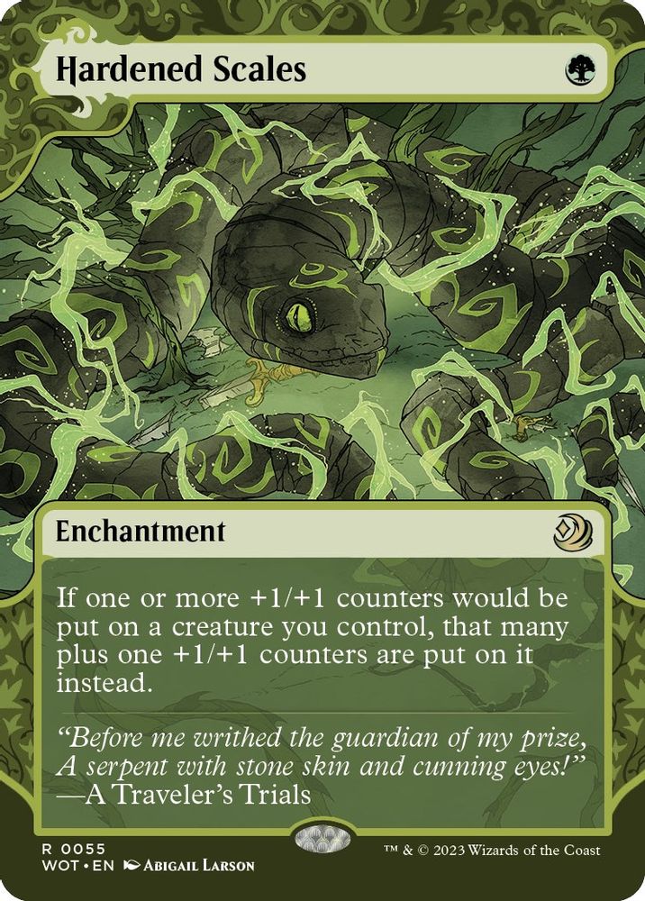 Hardened Scales · 55 · Wilds of Eldraine: Enchanting Tales · Non-foil