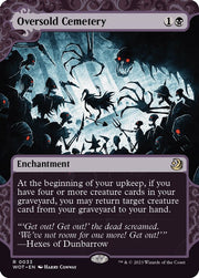 Oversold Cemetery · 33 · WOT · Non-foil