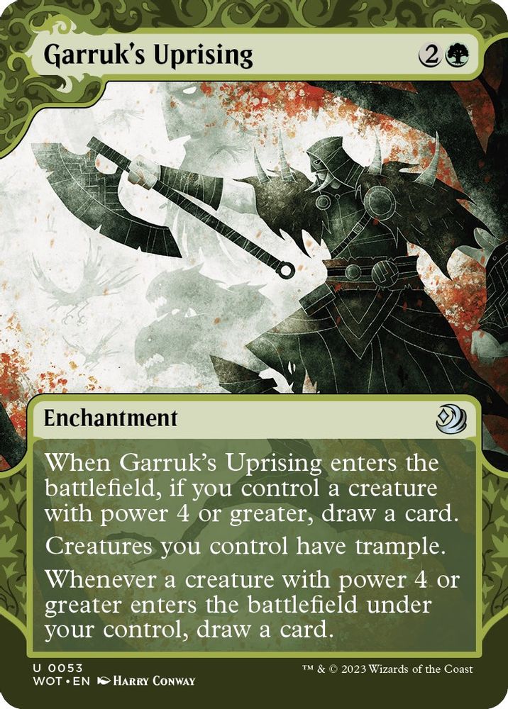 Garruk's Uprising · 53 · WOT · Non-foil