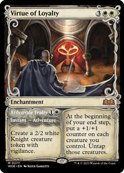Virtue of Loyalty (Showcase) · 277 · Wilds of Eldraine · Foil