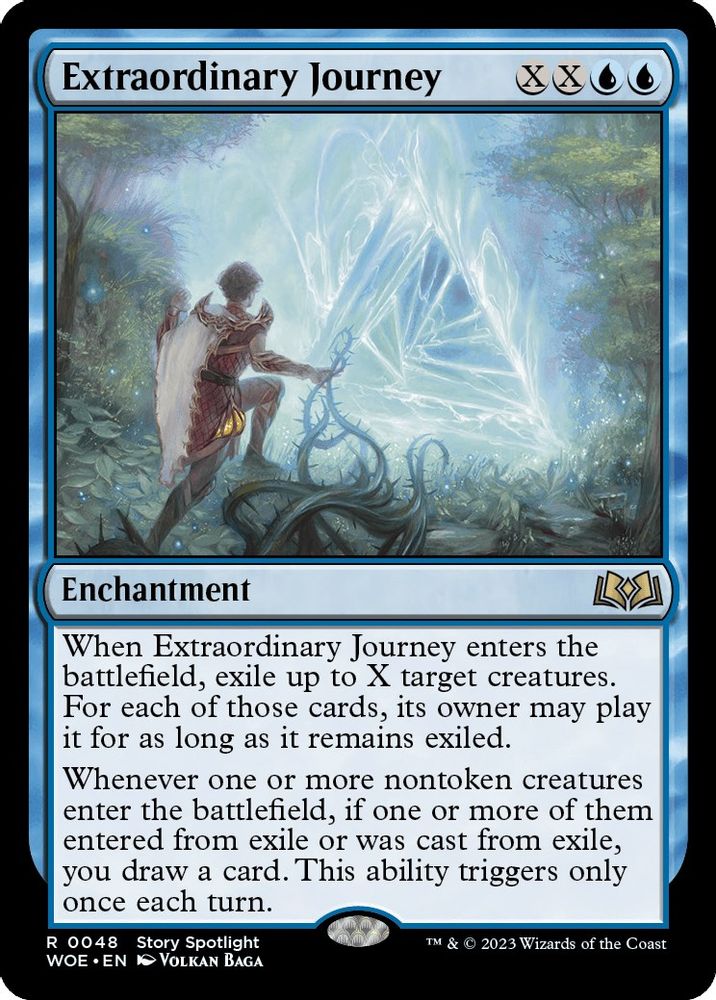 Extraordinary Journey · 48 · Wilds of Eldraine · Non-foil