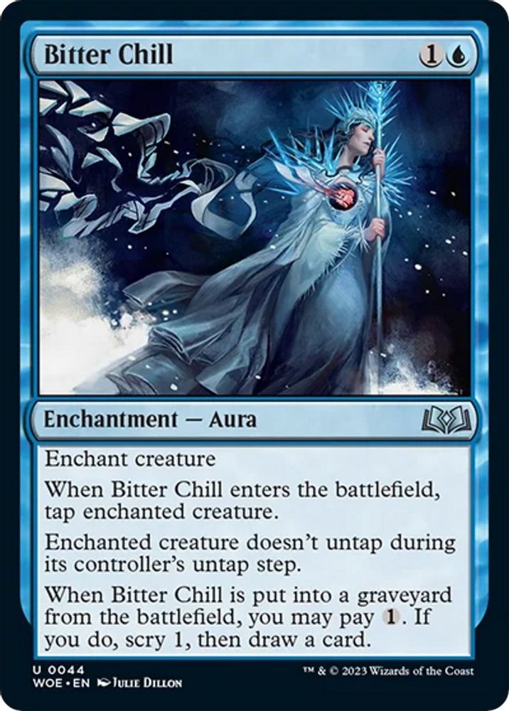 Bitter Chill · 44 · Wilds of Eldraine · Non-foil