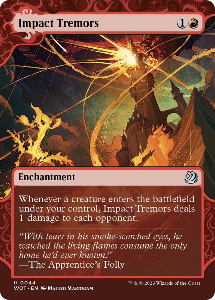 Impact Tremors · 44 · WOT · Non-foil