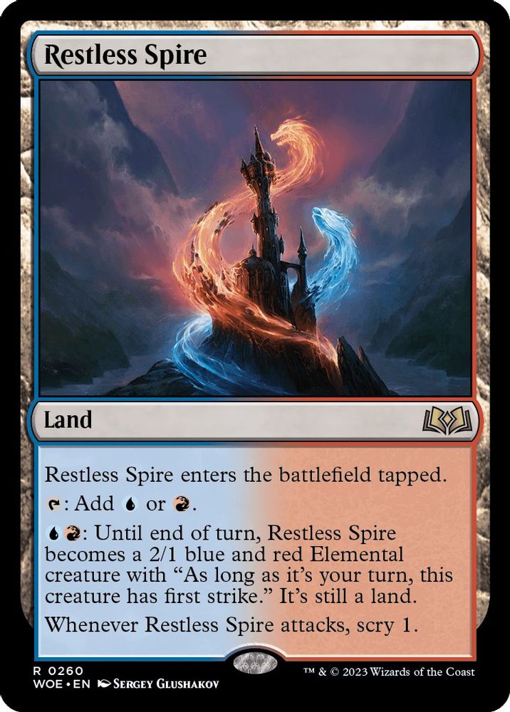 Restless Spire · 260 · Wilds of Eldraine · Non-foil