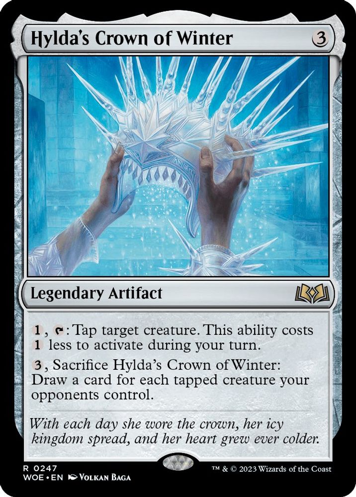 Hylda's Crown of Winter · 247 · Wilds of Eldraine · Non-foil