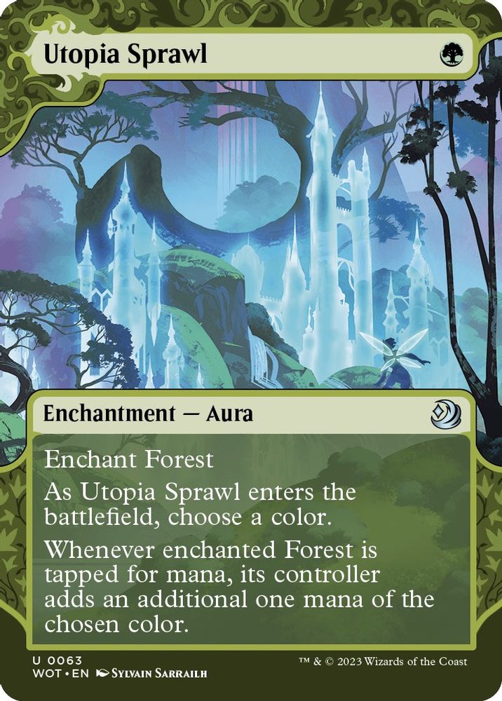 Utopia Sprawl · 63 · Wilds of Eldraine: Enchanting Tales · Non-foil