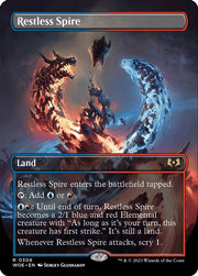 Restless Spire (Borderless) · 306 · Wilds of Eldraine · Non-foil