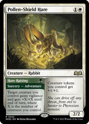 Pollen-Shield Hare · 233 · Wilds of Eldraine · Non-foil